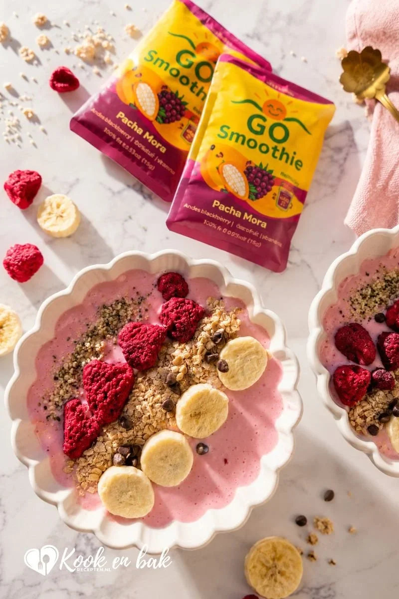 Smoothiebowl met kwark